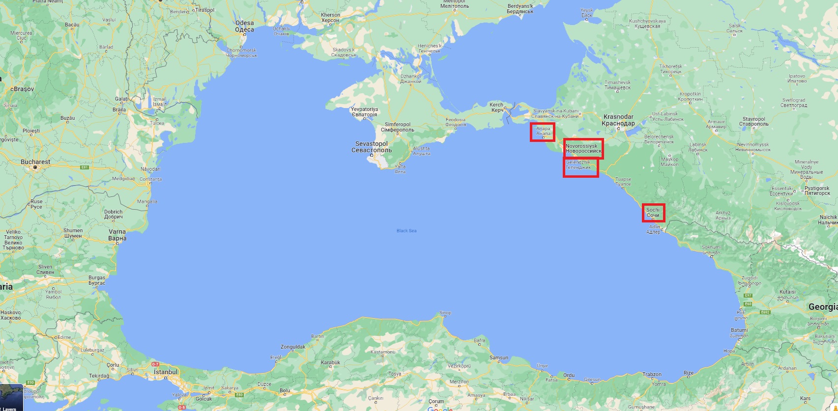 Ukraine declares military threat in Russian Black Sea ports